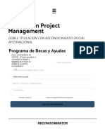 Maestría en Project Management