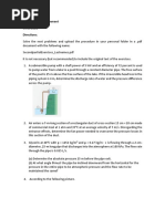 Assignment 2 Fluid Flow 