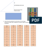 Elaboración Del Tablero de Valor Posicional Hasta La Decena de Millas