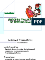 Lesiones Traumaticas de Tejidos Blandos