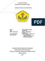 Laporan Praktikum Dispersi Koloidal Dan Sifatnya