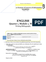 English: Quarter 1, Module 2, Week 3