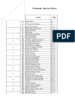 Pacing Guide Fun For Flyers