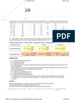 Flow Coefficient