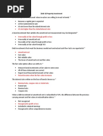 Quiz On Debt Investment