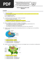 Guía de Repaso Biología 5°