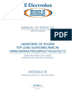 Manual de Serviço Lavadoras Top Load Eletromecanicas LM08 LM08A LF90 LQ90 LF10 LQ10 LT12 Modulo III