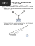 Examen 1 Estatica 20202