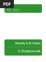 Diversity in BC Schools - A Framework