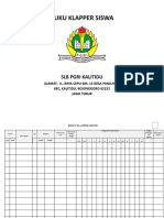 Buku Klapper SLB Pgri Kalitidu