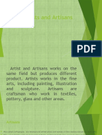 Artists and Artisans