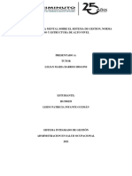 Actividad 2 Mapa Mental Sobre El Sistema de Gestion, Norma Iso y Estructura de Alto Nivel