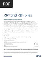 RR and RD Piles Design and Installation Manual