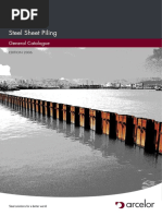 Steel Sheet Pile Catalogue