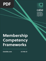 CABE Competency Framework