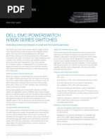 Dell Emc Powerswitch N1500 Series Switches: Extending Enterprise Features To Small and Mid-Sized Businesses