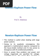 Newton-Raphson Power Flow Notes 3