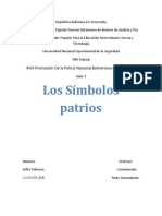 Los Sinbolos Patrios