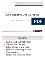 Web043 Safe Reliable Die Clamping