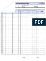 Check List Control de Fumigación y Desinfección de Areas de Trabajo