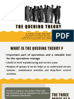 The Queuing Theory: A Case Study Review