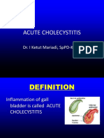 Acute Cholecystitis SMT IV 2021