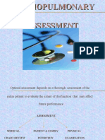 Cardiopulmonary Assessment 2020721956580