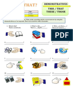 Demonstratives This That Those These - 25712