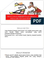 Penulisan Permintaan Pesan Rutin & Positif