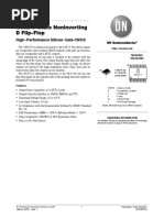 74HC574 Octal 3 State Noninverting D Flip Flop: High Performance Silicon Gate CMOS