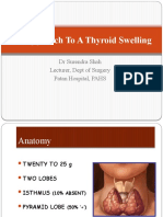 Approach To Thyroid Swelling