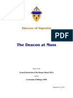 Deacon at Mass