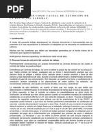 DATTOLI - Jubilación Causal Extinción Relación Laboral