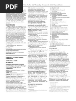 Federal Register / Vol. 75, No. 212 / Wednesday, November 3, 2010 / Proposed Rules