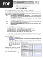 Guidelines: R-4 Referee's Performance Form