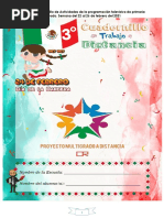 Cuadernillo de Actividades de La Programación Televisiva de Primaria 3° Grado. Semana Del 22 Al 26 de Febrero Del 2021