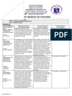 Inset Insights of Teachers: Division of Talisay City