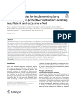 Ventilación Protectiva y Diafragmática 2020