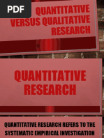 Qualitative Versus Quantitative Research Module 2 Part 2