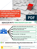 Indikator Mutu Unit Kerja 2021