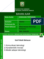 Sospert 2020-2021 K3. Difusi Inovasi Teknologi Pertanian