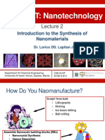 Lecture 2 - Introduction To The Synthesis of Nanomaterials