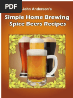 Simple Home Brewing Spice Beer Recipes John Anderson