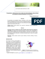 Propiedades y Utilizaciones de La Madera de Melina (Gmelina Arborea Roxb) Procedente de Árboles Plantados en Costa Rica