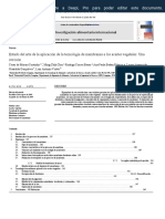 State of Art of The Application of Membrane Technology To Vegetable Oils A Review ES