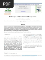 Emulsion Types, Stability Mechanisms and Rheology: A Review