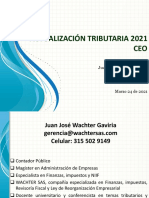 Actualización Tributación 2021 Ceo