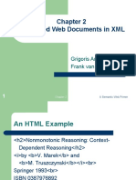 Structured Web Documents in XML: Grigoris Antoniou Frank Van Harmelen