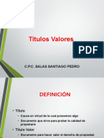 Titulos Valores