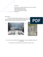 Practical Appllication of Osmosis Observations